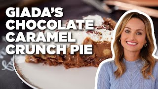 How to Make Giadas Chocolate Caramel Crunch Pie  Giadas Holiday Handbook  Food Network