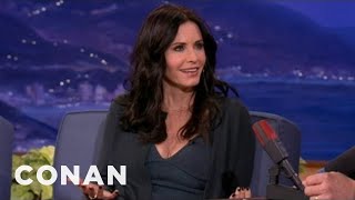Courteney Cox Will Show More Boob On Cougar Town  CONAN on TBS