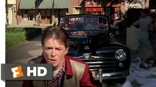 Back to the Future 710 Movie CLIP  Skateboard Chase 1985 HD