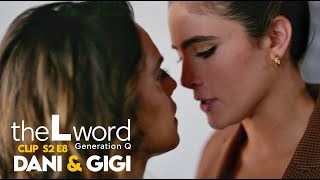 Dani and Gigi  Kiss scene  The L Word Generation Q S2 E8