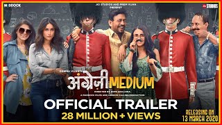 Angrezi Medium  Official Trailer  Irrfan Kareena Radhika  Dinesh Vijan  Homi Adajania