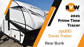2021 Prime Time Tracer 29QBD Travel Trailer WalkThrough