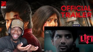 LIFT  Official Trailer  Kavin Amritha  Vineeth Varaprasad  Britto Michael  Hepzi  REACTION