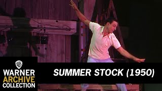 Gene Kelly Solo Dance  Summer Stock  Warner Archive