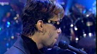 Prince Dinner with Delores on Late Show with David Letterman 1996