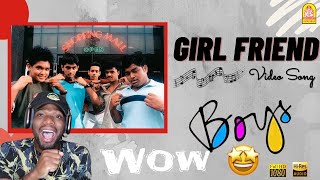 Girl Friend  HD Video Song  Boys  Siddharth  Genelia  Shankar  AR Rahman REACTION