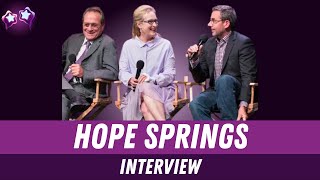 Hope Springs Cast Interview Meryl Streep Tommy Lee Jones Steve Carell  David Frankel
