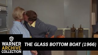 Rod Taylor Kisses Doris Day  The Glass Bottom Boat  Warner Archive