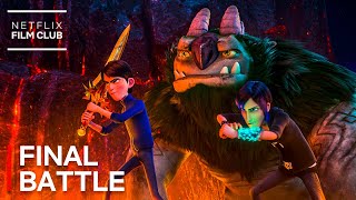 TROLLHUNTERS RISE OF THE TITANS  Epic Final Battle Scene  Official Clip  Netflix