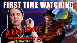 A Nightmare on Elm Street 5 The Dream Child 1989  First Time Movie Reaction  This Is WEIRD