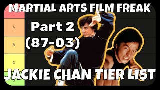 Tier List Jackie Chan Pt 2 19872003