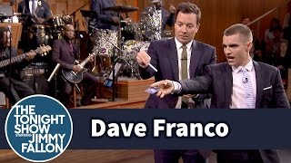 Dave Franco Teaches Jimmy Card Throwing