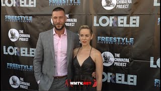 Pablo Schreiber Jena Malone and others arrive at Lorelei LA premiere Film Premiere