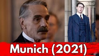 Munich 2021 Story Official Cast Jeremy Irons George MacKay Jessica Brown Findlay