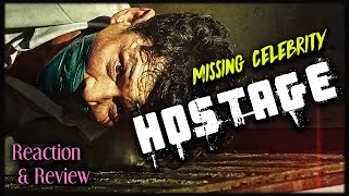 Hostage Missing Celebrity 2021 Korean Movie Reaction  Review  Hwang Jung Min is Hwang Jung Min