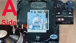 Led Zeppelin  The Song Remains the Same 1976 A side full vinyl album