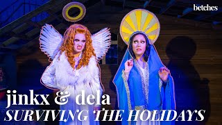 RuPauls Drag Race Stars BenDeLaCreme and Jinkx Monsoon on How to Survive the Holidays in 2020