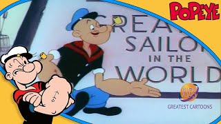 Popeye The Sailor  Kids Greatest Cartoons Compilation 6  Dave Fleischer Mae Questel Jack Mercer
