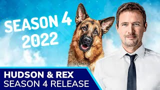 HUDSON  REX Season 4 Premiere Set for 2022 John Reardon to Lead the Main Cast With Diesel Rex