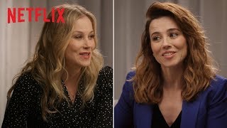 Dead to Me  Christina Applegate and Linda Cardellini Talk New Show  Netflix