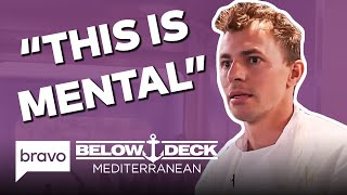 Most Heated Chef Meltdowns in Below Deck Med History  Part 2  Bravo