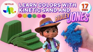 Learn Colors with Ridley Jones SUPER Satisfying Sand  Netflix Jr