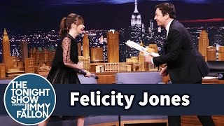 Felicity Jones Demos Her Badass Star Wars Fight Moves on Jimmy
