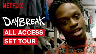 Daybreak Cast Give You An All Access Behind the Scenes Tour  Netflix