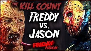 Freddy vs Jason 2003 KILL COUNT Original FRIDAY Edition