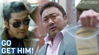 Ma Dongseok Knows How To Catch Some Bad Guys  ft Marvel Eternals Gilgamesh actor  The Outlaws