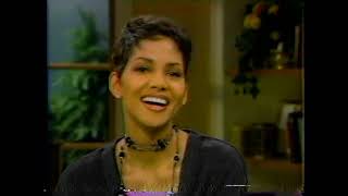 Halle Berry at age 27 on Regis  Kathy Lee Promoting The Program  1993