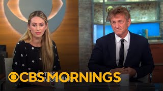 Sean Penn and daughter Dylan Penn discuss starring in Flag Day cores relief efforts in Haiti