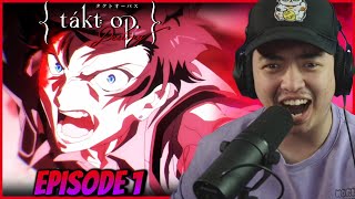 THE MAPPA ANIME YOU HAVENT HEARD OF  Takt Op Destiny Episode 1 REACTION