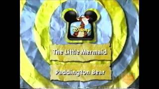 Disney Channel  Bumper  1997  The Little Mermaid  Paddington Bear