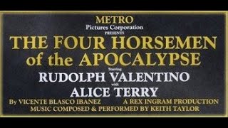 The Four Horsemen of the Apocalypse  1921  starring Rudolph Valentino  directed by Rex Ingram
