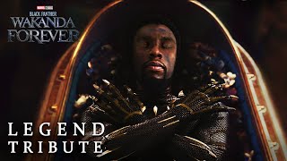 Black Panther Wakanda Forever  Trailer Tribute Chadwick Boseman  Legend 