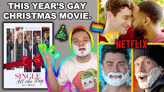 SINGLE ALL THE WAY Has a Terrible Screenplay My Issue with Gay Christmas Movies