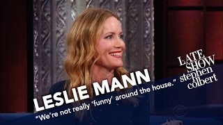 Leslie Mann Doesnt Think Husband Judd Apatow Is Funny