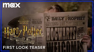 Harry Potter 20th Anniversary Return to Hogwarts  First Look Teaser  Max