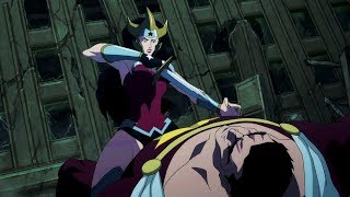 Wonder Woman kills Aquaman  Justice League The Flashpoint Paradox