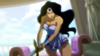 Wonder Woman vs Queen Mera  Justice League The Flashpoint Paradox