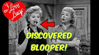 HUGE Blooper in Lucys Milton Berle episodeI Love LucyLucy Desi Comedy Hour Revealed