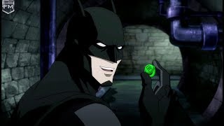 The Green Lantern is making fun of Batman  Justice League War