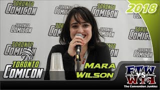 Mara Wilson Matilda Toronto ComiCon 2018 Full Panel