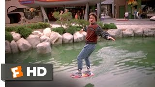 Back to the Future Part 2 312 Movie CLIP  Hover Board Chase 1989 HD