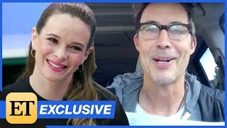 The Flash Danielle Panabaker REACTS to a Surprise Question From Tom Cavanaugh Exclusive