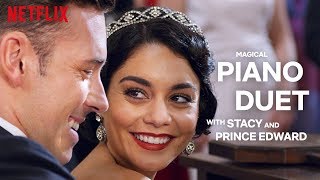 The Princess Switch  Stacy and Prince Edward Play a Magical Piano Duet  Netflix