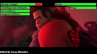 WreckIt Ralph 2012 Final Battle with healthbars