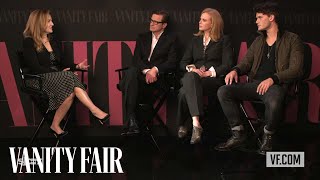 Nicole Kidman Jeremy Irvine  Colin Firth on The Railway Man at TIFF 2013  Vanity Fair