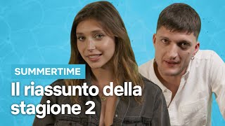 Il riassunto della stagione 2 di Summertime con il cast  Netflix Italia